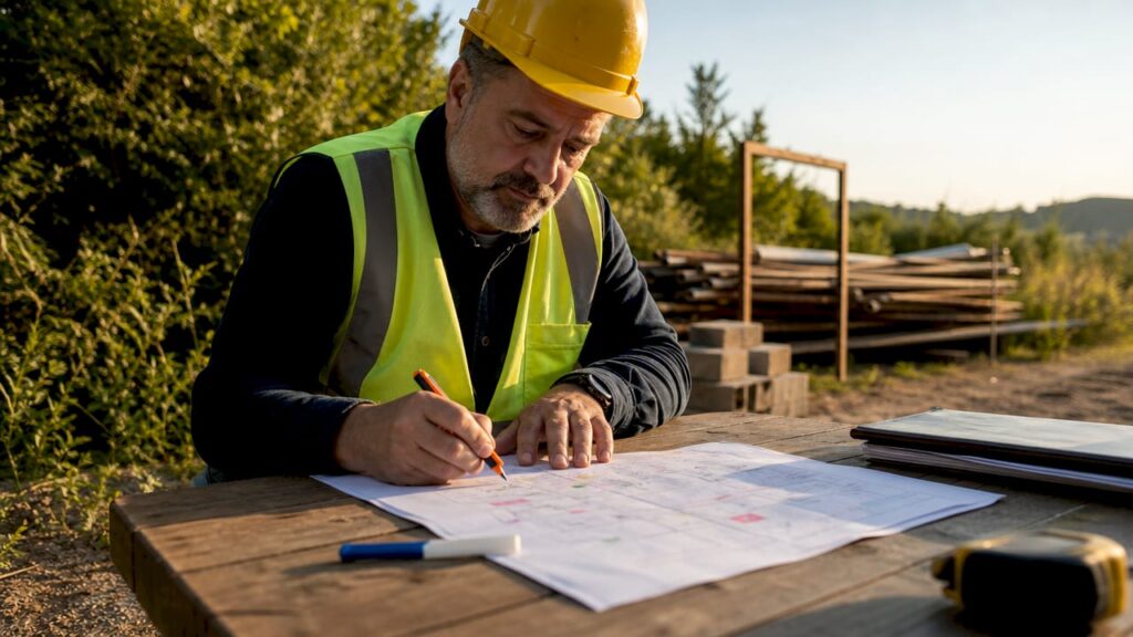 Specialista che si occupa della valutazione dei rischi legati al noleggio di attrezzature e macchinari in cantiere.