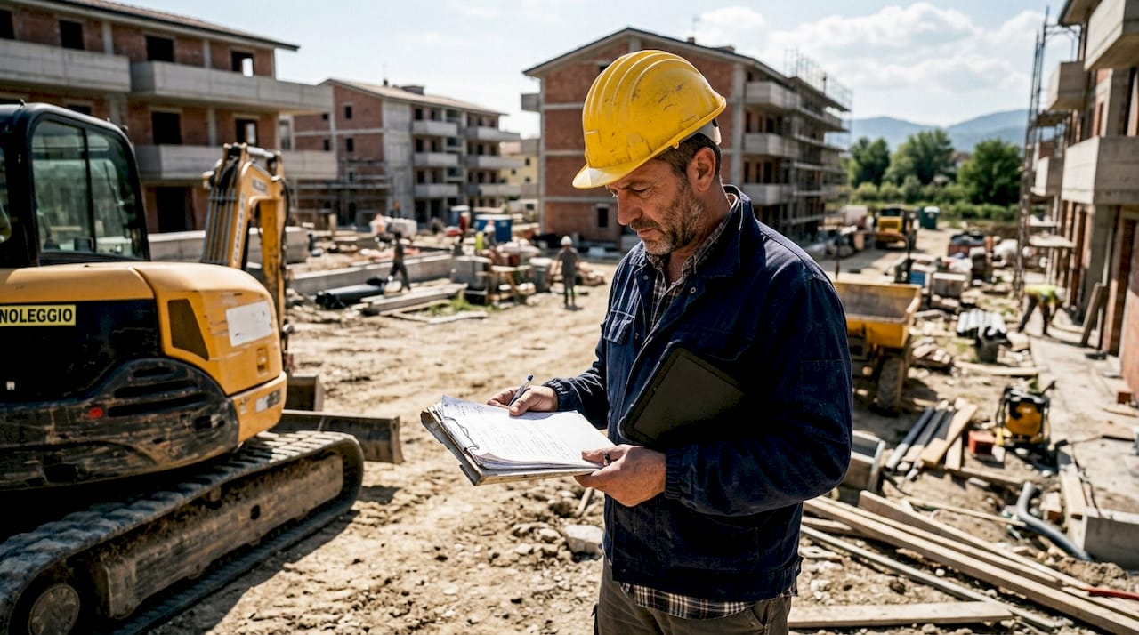 Il responsabile della sicurezza controlla che l’operatore dei macchinari a noleggio sia idoneo e rispetti le procedure previste.