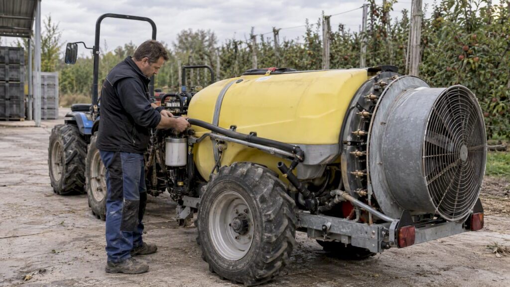 Atomizzatore agricolo completo disponibile presso il centro noleggio