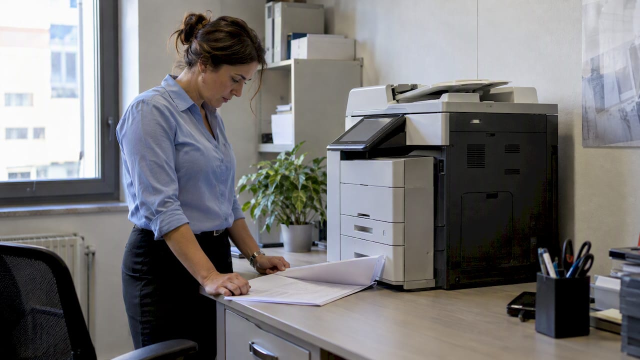 Confronto tra preventivi per fotocopiatrice
