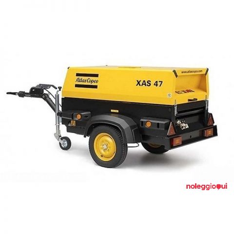 Motocompressore 2500 lt Atlas Copco XAS 47