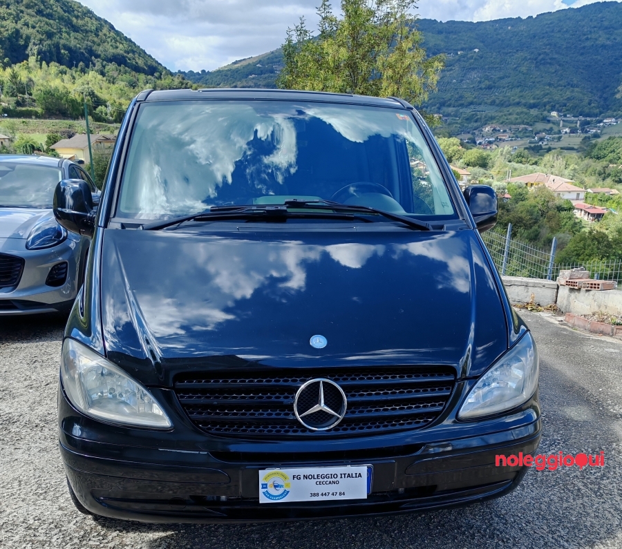 Noleggio Mercedes Vito 9 Posti anche senza carta di credito 