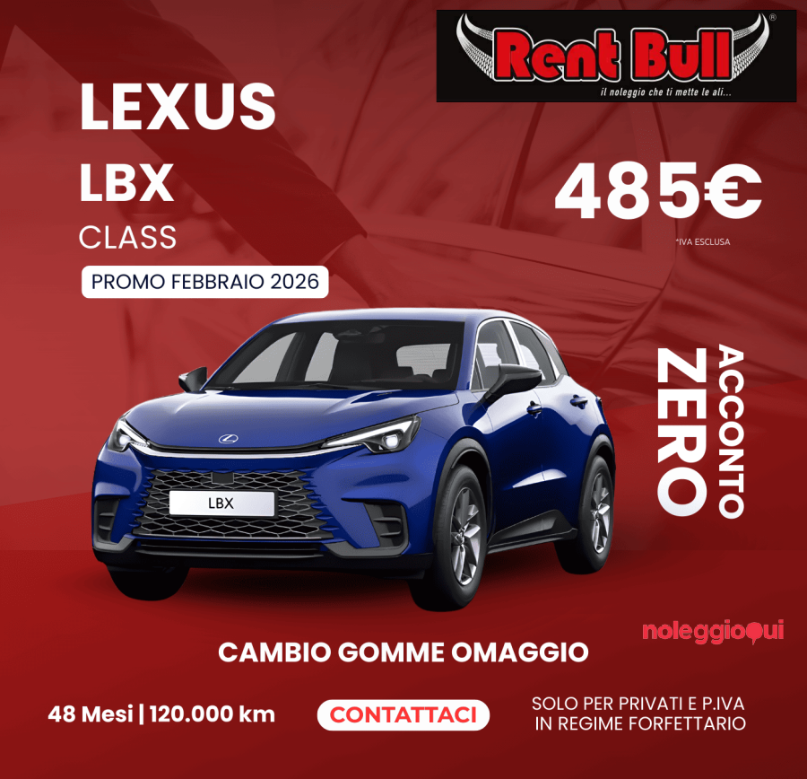 lungo termine - LEXUS LBX 1.5 Hybrid 136 Class 2WD  