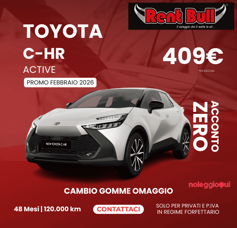 Lungo termine nuova Toyota C-HR