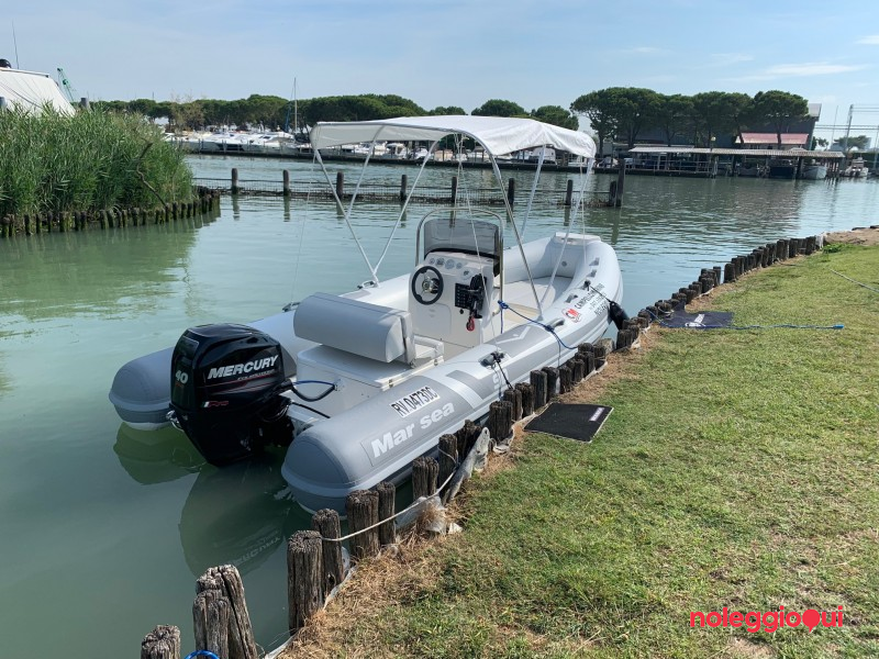 C7 Gommone Marsea 90 + Mercury F40 pro ( no patente )