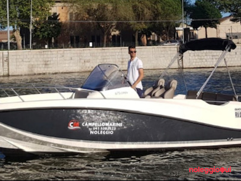 Imbarcazione A9 Quick silver 675 OPEN + F150 SEAPRO ( con patente )