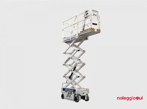 Piattaforma semovente elettrica Airo XS8E